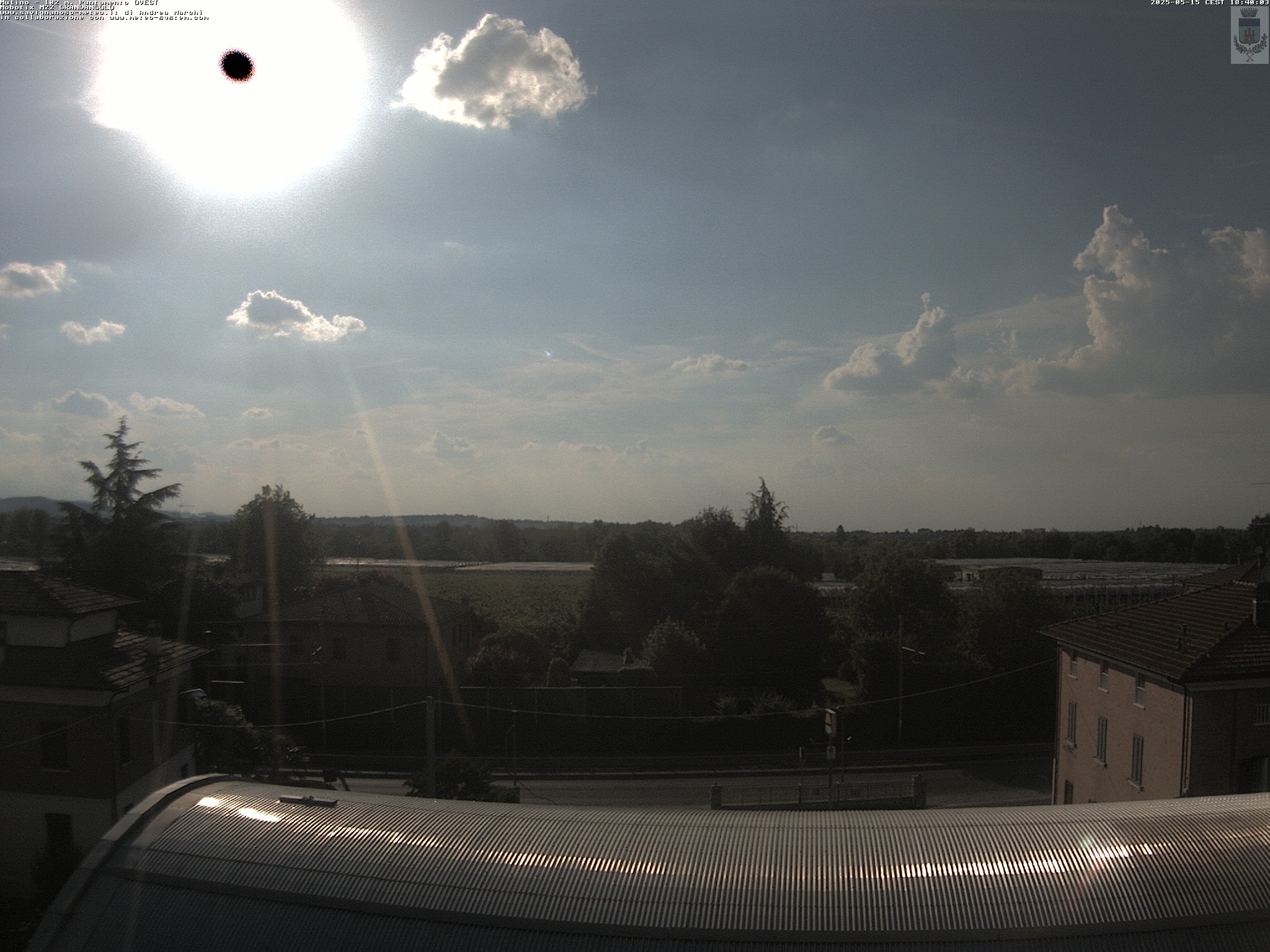 immagine della webcam nei dintorni di Monteveglio: webcam Savignano sul Panaro